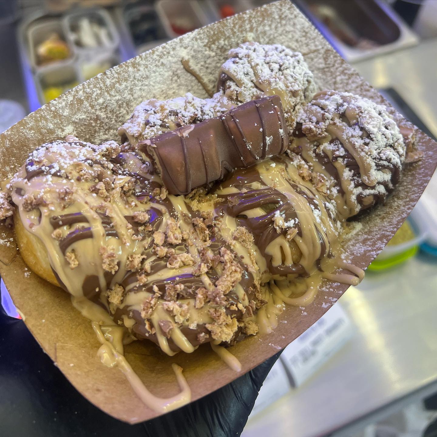 Bomboloni al cioccolato