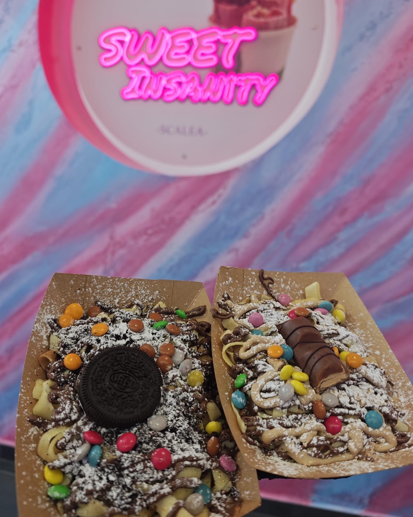 Dessert colorati